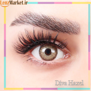 لنز طبی رنگی هرا / لنز هرا رنگ دیوا هیزل