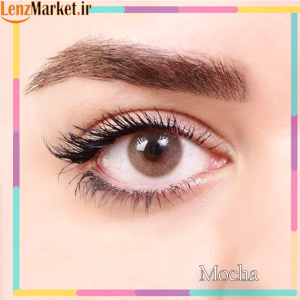لنز طبی رنگی هرا / لنز هرا رنگ موکا