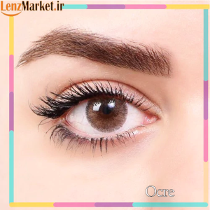 لنز طبی رنگی هرا / لنز هرا رنگ اکر سالانه