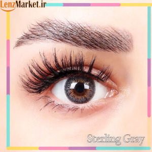 لنز طبی رنگی هرا / لنز هرا رنگ استرلینگ گری