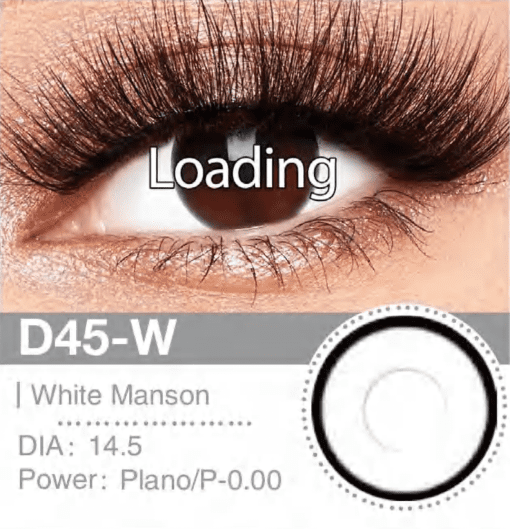 لنز سفید دوردار D45W