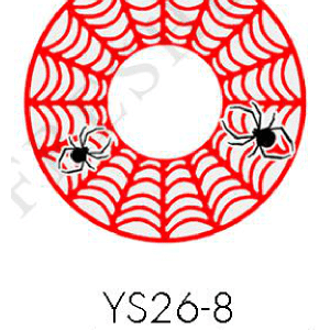 لنز تار عنکبوت سفید قرمز YS268