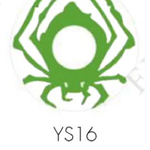 لنز هالووین عنکبوت سبز YS16