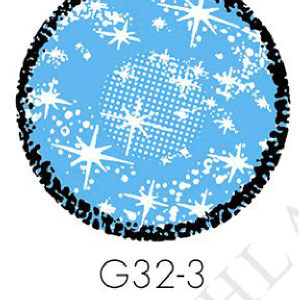 لنز هالووین آسمان آبی G323