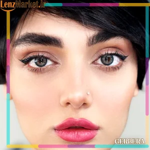 لنز یونیک رنگی فصلی / لنز یونیک رنگ ژربرا (UNIQUE) /