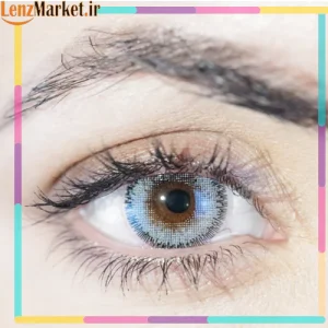 لنز رنگی روزانه ادور / لنز ادور رنگ گری /