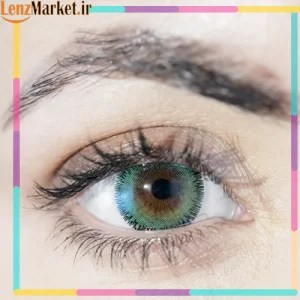 لنز رنگی روزانه ادور / لنز ادور رنگ گرین /