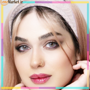 لنز رنگی زیروسون / لنز زیروسون رنگ ایسولا آیس