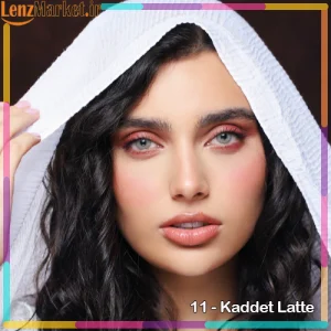 لنز رنگی کانفست confest / لنز کانفست رنگ کدت لته /