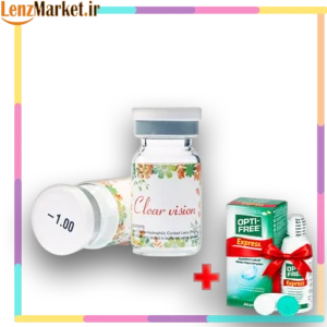 لنز طبی رنگی سالانه کلیرویژن / لنز طبی مثبت کلیرویژن سالانه
