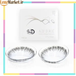 لنز طبی رنگی فصلی ادور رنگ بلو / لنز رنگی فصلی ادور رنگ بلو