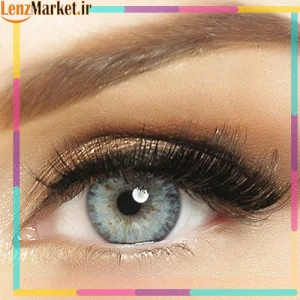 لنز طبی رنگی فصلی ادور رنگ بلو / لنز رنگی فصلی ادور رنگ بلو