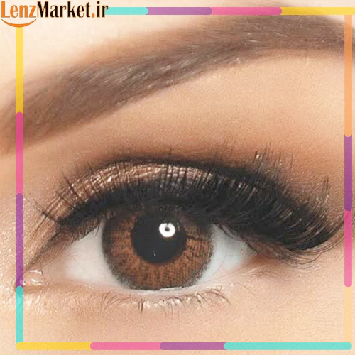 CRYSTAL HAZEL لنز رنگی فصلی ادور رنگ هیزل