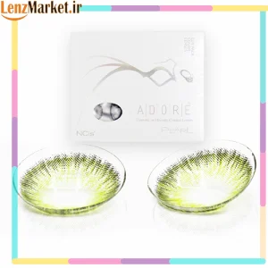 لنز طبی رنگی فصلی ادور رنگ گرین / لنز رنگی فصلی ادور رنگ گرین