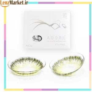 لنز طبی رنگی فصلی ادور رنگ یلو / لنز رنگی فصلی ادور رنگ یلو