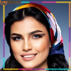 لنز فصلی دسیو رنگ آنجلیک بلو