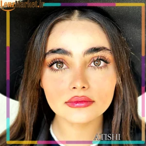 لنز رنگی نئوکاسمو سری گلد / لنز نئوکاسمو رنگ آتیشی