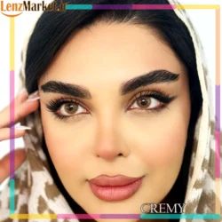 لنز رنگی نئوکاسمو سری گلد / لنز نئوکاسمو رنگ کرمی